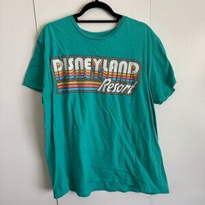 Disney Retro Graphic Disneyland T-shirt in Turquoise